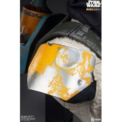 Boba Fett Sideshow bust taille réelle (Star Wars The Mandalorian)