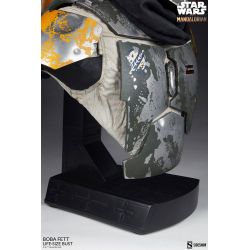 Buste Boba Fett Sideshow taille réelle (Star Wars The Mandalorian)