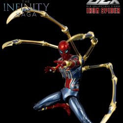 Iron Spider DLX ThreeZero (figurine Marvel Infinity Saga)