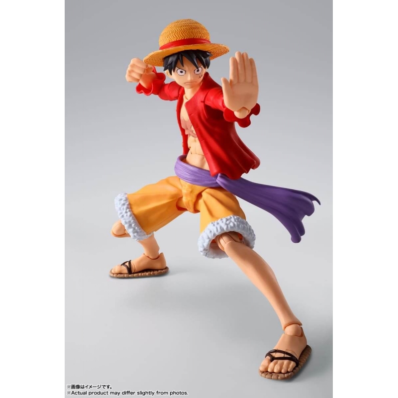 Monkey D Luffy SH Figuarts Bandai One Piece Raid of Onigashima