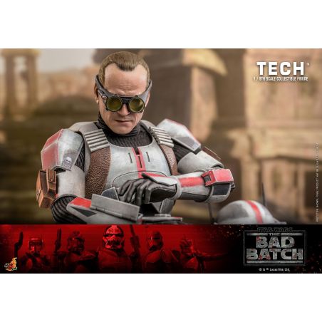 Star Wars: The Bad Batch - Tech 1:6 Scale Action Figure