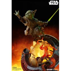 Yoda Sideshow statue (Star Wars Mythos)