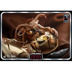 C-3PO figurine Movie Masterpiece Hot Toys MMS701D56 40th anniversary (Star Wars 6 Retour du Jedi)