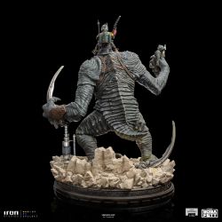 Figurines Boba Fett et le Rancor Iron Studios Demi Art Scale (Star Wars The Book of Boba Fett)