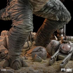 Figurines Boba Fett et le Rancor Iron Studios Demi Art Scale (Star Wars The Book of Boba Fett)