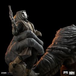 Figurines Boba Fett et le Rancor Iron Studios Demi Art Scale (Star Wars The Book of Boba Fett)