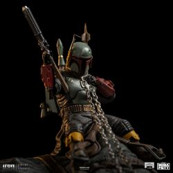 Figurines Boba Fett et le Rancor Iron Studios Demi Art Scale (Star Wars The Book of Boba Fett)