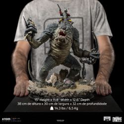 Figurines Boba Fett et le Rancor Iron Studios Demi Art Scale (Star Wars The Book of Boba Fett)