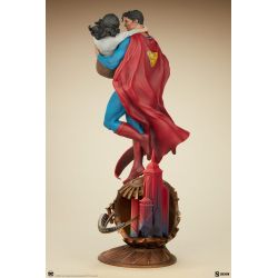 Superman et Lois Lane Sideshow (diorama DC Comics)