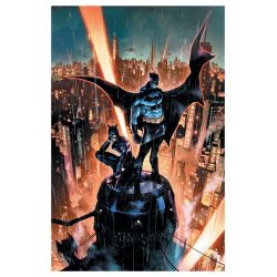 Batman and Catwoman Sideshow Fine Art Print (affiche Joker War)