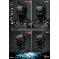 Bruce Wayne (and Batman Armory) Hot Toys Movie Masterpiece figure MMS702 (Batman the dark knight rises)