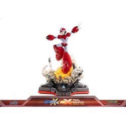 Mega Man X4 - X (Final Weapon rising fire) F4F statue (Mega Man)