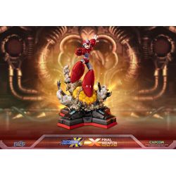 Mega Man X4 - X (Final Weapon rising fire) F4F statue (Mega Man)