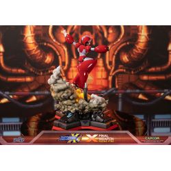 Mega Man X4 - X (Final Weapon rising fire) F4F statue (Mega Man)