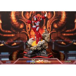 Mega Man X4 - X (Final Weapon rising fire) F4F statue (Mega Man)