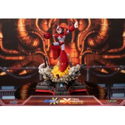 Mega Man X4 - X (Final Weapon rising fire) F4F statue (Mega Man)