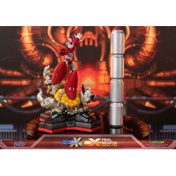 Mega Man X4 - X (Final Weapon rising fire) F4F statue (Mega Man)