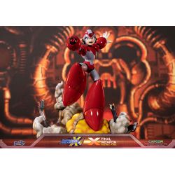 Mega Man X4 - X (Final Weapon rising fire) F4F statue (Mega Man)