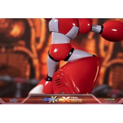 Mega Man X4 - X (Final Weapon rising fire) F4F statue (Mega Man)