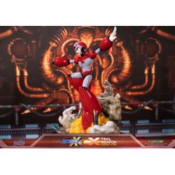 Mega Man X4 - X (Final Weapon rising fire) F4F statue (Mega Man)