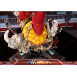 Mega Man X4 - X (Final Weapon rising fire) F4F statue (Mega Man)