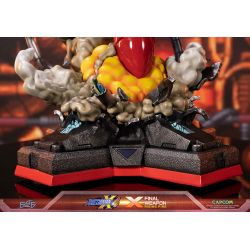 Mega Man X4 - X (Final Weapon rising fire) F4F statue (Mega Man)