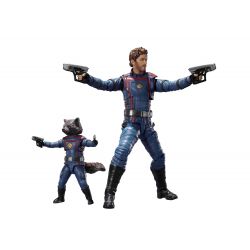 Star Lord and Rocket Raccoon Bandai SH Figuarts figures (Guardians of the galaxy 3)