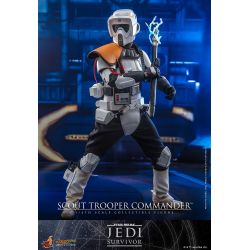 Scout Trooper Commander Hot Toys figure VGM053 (Star Wars Jedi Survivor)