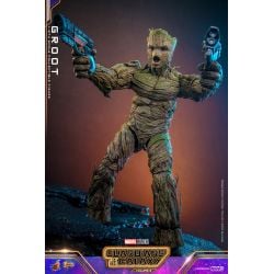 Groot Hot Toys MMS706 Movie Masterpiece (figurine Gardiens de la galaxie vol 3)