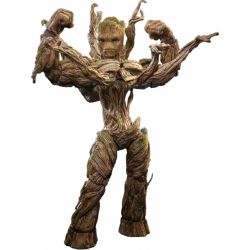 Figurine Groot (deluxe) Hot Toys MMS707 Movie Masterpiece (Gardiens de la galaxie vol 3)