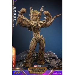 Figurine Groot (deluxe) Hot Toys MMS707 Movie Masterpiece (Gardiens de la galaxie vol 3)