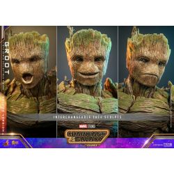 Groot (deluxe) Hot Toys Movie Masterpiece figure MMS707 (Guardians of the galaxy vol 3)