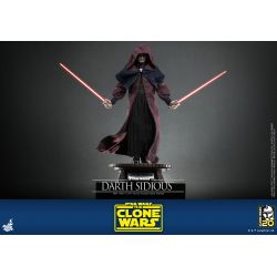 Darth Sidious Hot Toys figure TMS102 (Star Wars Clone Wars)