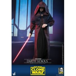 Darth Sidious Hot Toys figure TMS102 (Star Wars Clone Wars)