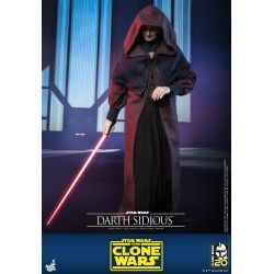Darth Sidious Hot Toys TMS102 (figurine Star Wars Clone Wars)