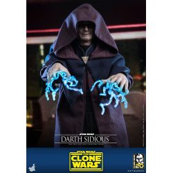 Darth Sidious Hot Toys TMS102 (figurine Star Wars Clone Wars)