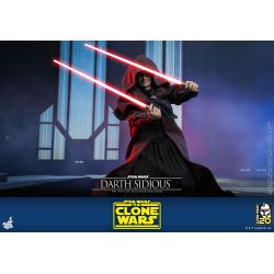 Darth Sidious Hot Toys figure TMS102 (Star Wars Clone Wars)