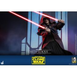 Darth Sidious Hot Toys figure TMS102 (Star Wars Clone Wars)