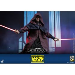 Darth Sidious Hot Toys figure TMS102 (Star Wars Clone Wars)