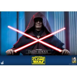 Darth Sidious Hot Toys figure TMS102 (Star Wars Clone Wars)