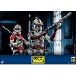 Clone Commander Fox Hot Toys figure TMS103 (Star Wars Clone Wars)