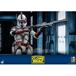 Clone Commander Fox Hot Toys figure TMS103 (Star Wars Clone Wars)