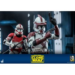 Clone Commander Fox Hot Toys figure TMS103 (Star Wars Clone Wars)