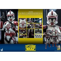 Clone Commander Fox Hot Toys figure TMS103 (Star Wars Clone Wars)