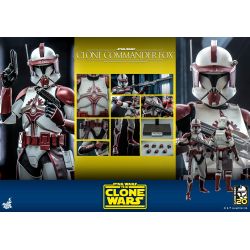 Figurine Clone Commander Fox Hot Toys TMS103 (Star Wars Clone Wars)