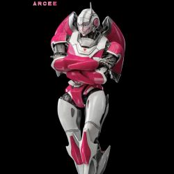 Arcee ThreeZero figure DLX (Transformers Bumblebee)
