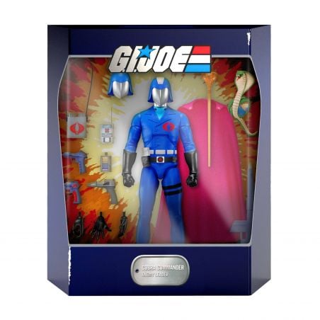 Figurine Cobra Commander Super7 Ultimates (GI Joe)