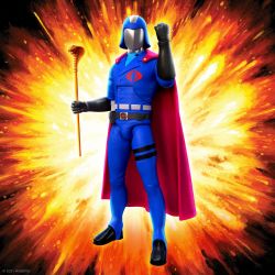 Figurine Cobra Commander Super7 Ultimates (GI Joe)