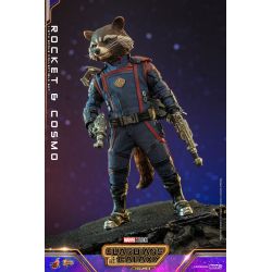 Rocket and Cosmo Hot Toys Movie Masterpiece figures MMS708 (Guardians of the Galaxy vol 3)