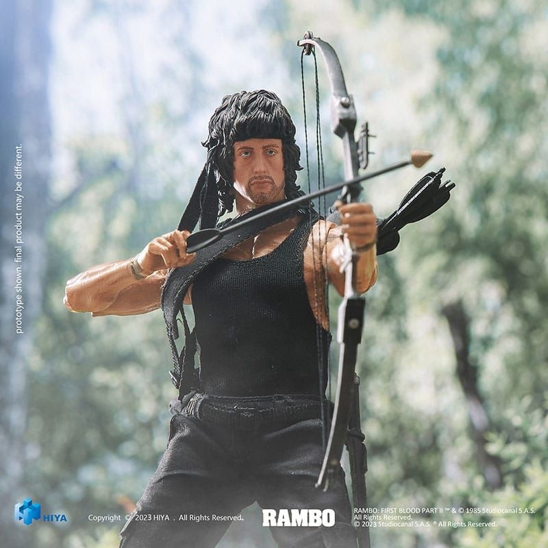 John Rambo | Hiya Toys figure | Rambo 2 : first blood